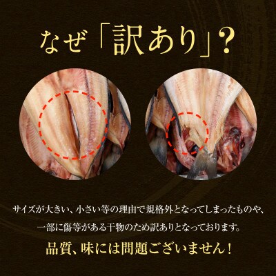 【2024年7月下旬より順次発送予定】訳あり干物 詰め合わせ 約3.5kg R06-2S