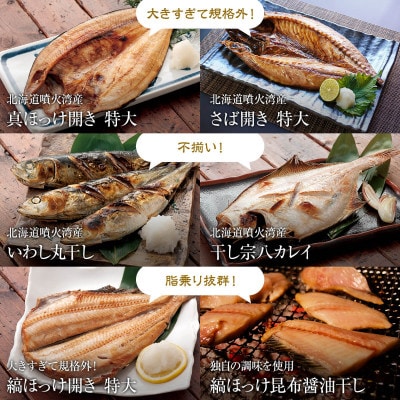 【毎月中旬発送】訳あり 干物詰め合わせ 約3.5kg R06-2S