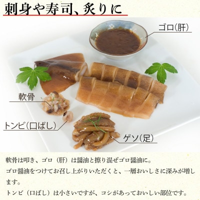 北海道産 イカの沖漬けピュア製法 1.2kg SM75