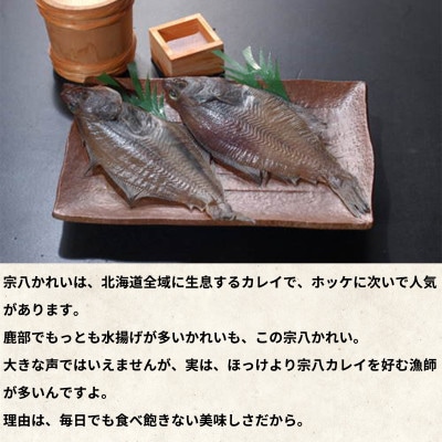 北海道産 宗八かれいの一夜干し 4枚入り SM41-2