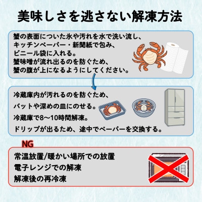 ボイル毛蟹 約800g(400g前後×2尾) KS14-3