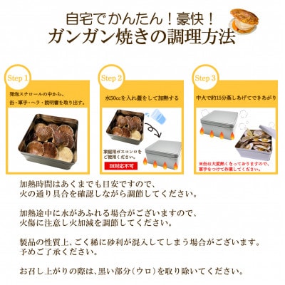 【先行受付】北海道産 ホタテのガンガン焼き 1.5kg以上 加熱用 説明書付き MG01