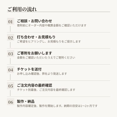 【上手工作所】オーダー家具製作チケット 100,000円分
