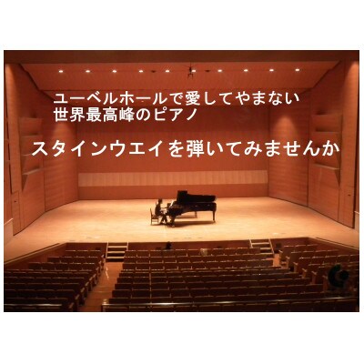 スタインウェイピアノ(D274)1時間演奏体験　【令和7年5月10日(土)14時～15時限定】