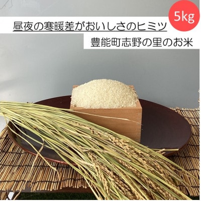 【令和7年産米】大阪府豊能町産　キヌヒカリ　精米5kg　生産者限定米