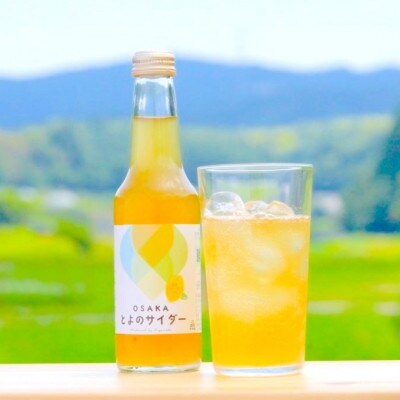 大阪府豊能町ご当地サイダー|とよのサイダー【24本セット】