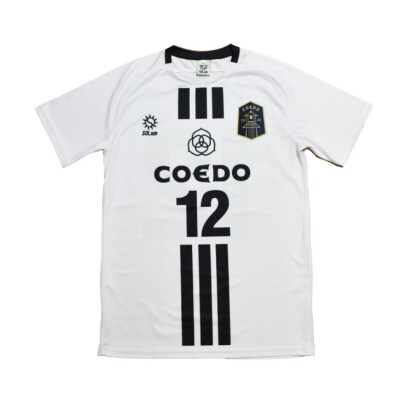 COEDO　KAWAGOE　F.C　ホームユニフォーム1枚【背番号12・Sサイズ】
