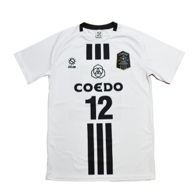 COEDO KAWAGOE F.C ホームユニフォーム1枚【背番号12・Lサイズ