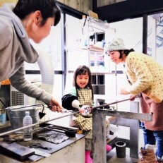 小江戸川越　吹きガラス体験チケット1枚