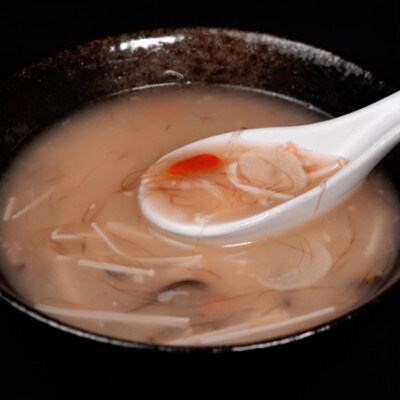 ふかひれ姿煮味付け2枚入りとふかひれ薬膳スープのセット