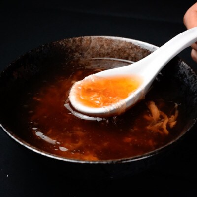 ふかひれ姿煮味付け2枚入りとふかひれ黄金スープのセット