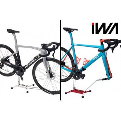 ディスプレイ&メンテナンススタンド　iWA1+フォークサポートセット　白