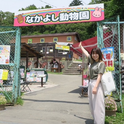 栗山公園「なかよし動物園」パクパクタイム回数券(11回分)2枚セット