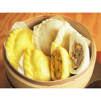 あいすの家の栗山食材の【肉まん&南瓜あんまん】180g× 各2個セット