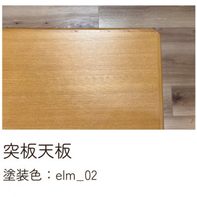 センターテーブル90×60cm【塗装色選択可】北海道産エルム材突板天板O-001TTUKI900