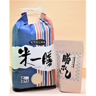 (令和5年産)勝浦産コシヒカリ(6kg)鰹の削り節付