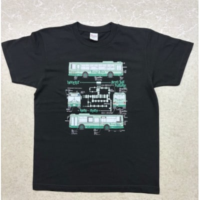 金剛バス　レガシーTシャツ　Sサイズ(ブラック)