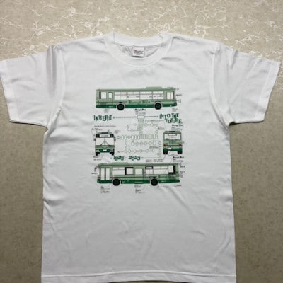 金剛バス　レガシーTシャツ　Sサイズ(ホワイト)