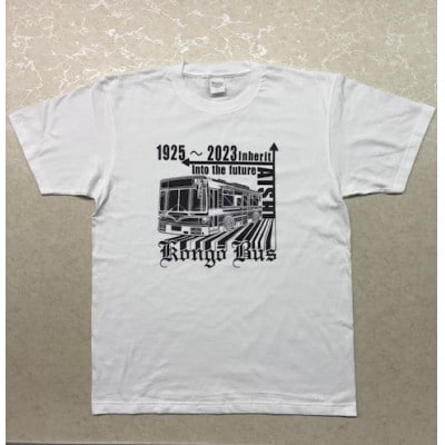金剛バス　記念Tシャツ　Lサイズ(ホワイト)