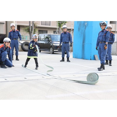 【2026年10月31日(土)開催分】消防士体験チャレンジ&はしご車搭乗体験