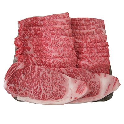 田原牛ロース【すき焼き用500g】【しゃぶしゃぶ用500g】【ステーキ用250g×2枚】セット | ふるさと納税のお礼品