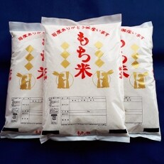 【令和4年産】大和米　奈良県広陵町産　もち白米　3升(1升×3　4.2kg)