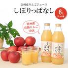 【毎月定期便】信州産りんごジュース　しぼりっぱなし全6回