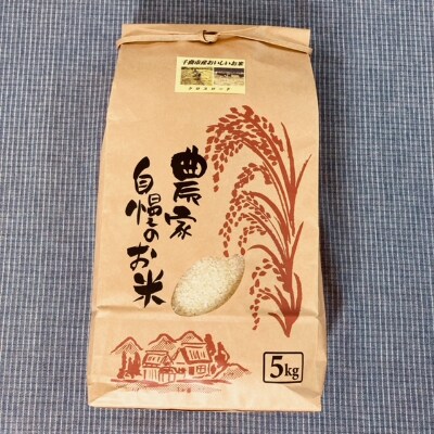 長野県千曲市産　おいしいお米　5kg(精米)