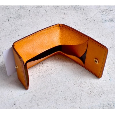 BOX型小銭入れ GBC-110 (トスカーナシュリンク) / モスグリーン