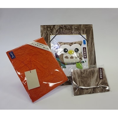 【和紙雑貨セット】押絵・名刺入れ・ブックカバーセット