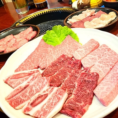 『焼肉　樹苑』　さとふる宴会プラン　ペアお食事券 (平日限定)