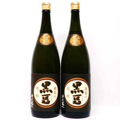 球磨焼酎　堤酒造　黒豆焼酎時代蔵八 1800ml×2本