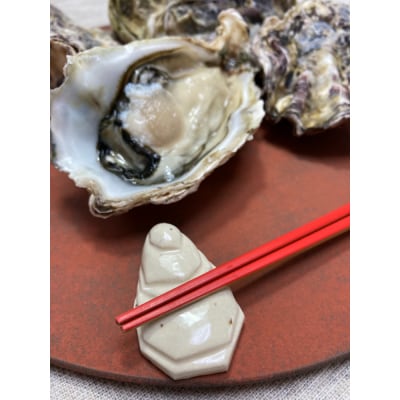 岩屋工房 牡蠣殻箸置き5個セット