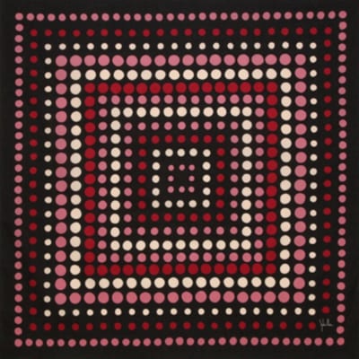 ウオーク社　手縫いふろしきハンドきせかえバッグセットM(バルドサ/クロ)(ハンドル色:アカ)