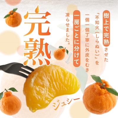 上神農園の冷凍島デコちゃん　一房タイプ約250g×12袋