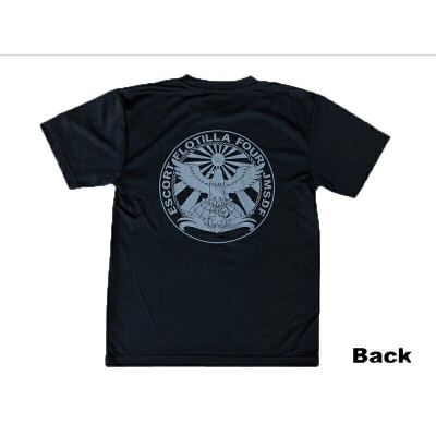 Tシャツ【第4護衛隊群】公式 自衛隊グッズ 八咫烏 ヤタガラス　Lサイズ ku091-071-l-r