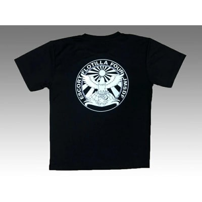 Tシャツ【第4護衛隊群】公式自衛隊グッズ 八咫烏 Lサイズ ku091-071-wl-r