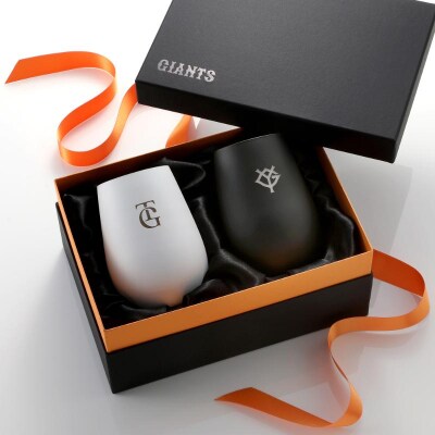 ジャイアンツ タンブラー White&Black/ペア ku186-012-r