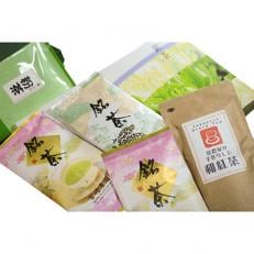 煎茶と粉茶、和紅茶の入った5本入りセット