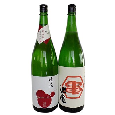 【福岡の純米酒】杜の蔵と池亀 1.8L 2本セット