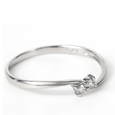 プラチナ ダイヤ0.05ct リング R953DI-P2 #8