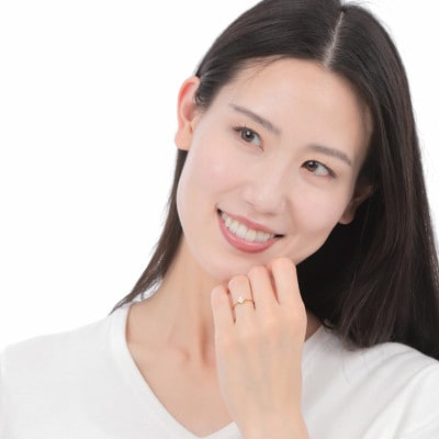 クローバーダイヤモンドリング　0.15CT　R3989DI-Y #6