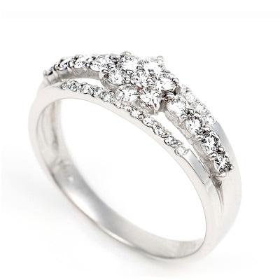 プラチナ ダイヤ リング 0.45CT R3363DI-P #12 | 山梨県鳴沢村
