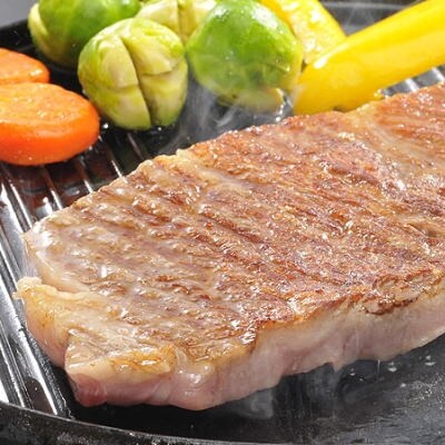 【いわて牛】ロースステーキ　400g(200g×2枚)