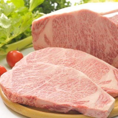 【いわて牛】ロースステーキ　400g(200g×2枚)