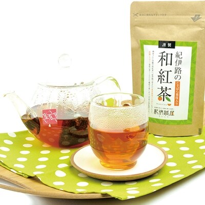 紀伊路屋　じゃばら果汁、ジャム、果皮粉末、和紅茶、ドリンクのセット