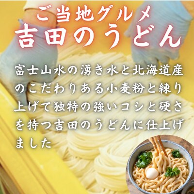 【毎月定期便】【訳あり】「平井屋」の吉田のうどん3人前平袋×1P(合計3人前)全12回