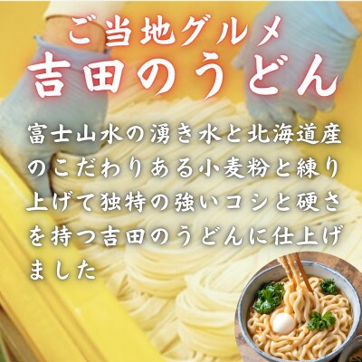 【3ヵ月毎定期便】【訳あり】「平井屋」の吉田のうどん3人前平袋×4P(合計12人前)全2回
