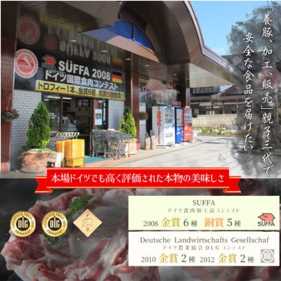 【訳あり】富士山麓山梨県のブランド豚!富士ヶ峰ポーク豚モモスライス200g×7P_合計1.4kg