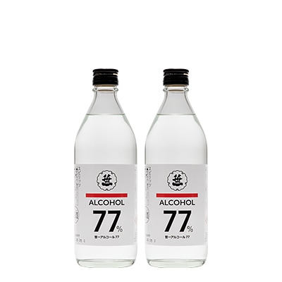 笹一アルコール77　500ml×2本